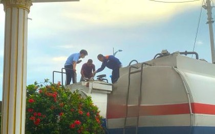 Bình Định tạm giữ gần 80 tấn chất lỏng nghi là dầu FO không rõ nguồn gốc