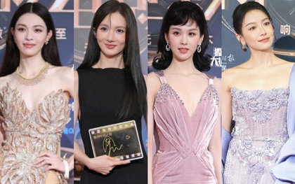 Thảm đỏ hot nhất hôm nay: 1 mỹ nhân dao kéo Cbiz lộ "mũi phù thủy" gây sốc, Huỳnh Hiểu Minh độc lạ ôm gà đi sự kiện