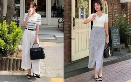 Kiểu áo hè đang "hot" hơn cả áo thun trắng: Trẻ và thanh lịch, phụ nữ 40+ mặc càng đẹp