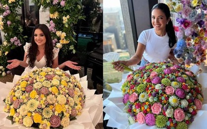 Bà mẹ ba con làm hoa từ bánh cupcake gây sốt khắp thế giới