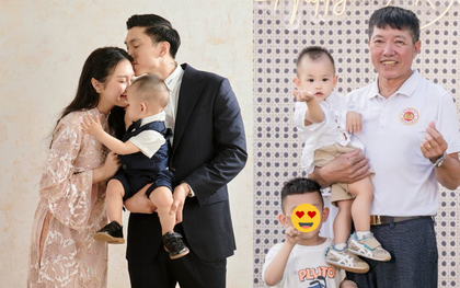 Dân mạng “tròn mắt” với thái độ của Doãn Hải My đối xử với bố Đoàn Văn Hậu, đã xinh hết nấc EQ còn cao