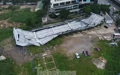 Vụ sân pickleball bị sập ở Hà Nội: Chủ đầu tư lén lút xây