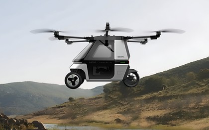 Xe máy biết bay vừa ra mắt đã được bán trên sàn TMĐT, giá 1,8 tỷ đồng và ai cũng có thể mua