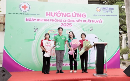 Diana Unicharm hưởng ứng ngày ASEAN phòng chống sốt xuất huyết