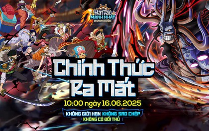 Hải Tặc Mạnh Nhất: Bom tấn One Piece chính thức ra mắt hôm nay