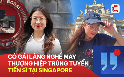Nữ sinh trường ĐH Ngoại thương "ẵm" học bổng Tiến sĩ tại "Harvard châu Á": "Tri thức là hộ chiếu không thời hạn, khi bạn học hết mình sẽ đi đến nơi mà bạn muốn đến"
