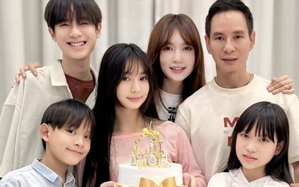 Ái nữ nhà Lý Hải - Minh Hà thổi nến mừng tuổi 12, dân tình trầm trồ vì một đặc điểm gen quá trội