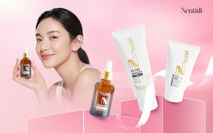 Bộ sản phẩm hỗ trợ giảm mụn Nhật Bản Neutidi: Giải pháp skincare tối giản được loạt TikToker yêu thích