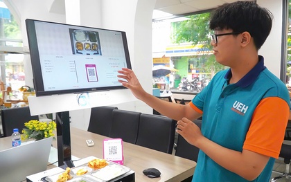 Nhóm sinh viên ĐH Kinh tế TP HCM tạo hệ thống thanh toán bằng AI "siêu tốc"