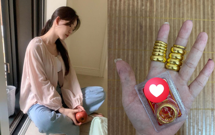 Cầm 12 chiếc nhẫn vàng trong tay, nhớ về ngày trong người không có nổi 2 triệu