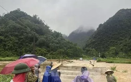 Mưa lũ ở Lạng Sơn làm 2 người bị thương, 110 ngôi nhà hư hỏng