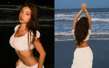 Louis Phạm khoe vòng eo bé xíu khó tin, không cần diện bikini nóng bỏng vẫn “flex” trọn vòng 3 “đốt mắt”