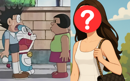 Đứng hình với màn lột xác của "vợ hụt Nobita" trong buổi họp hội bạn thân Doraemon