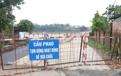 Cầu phao Phong Châu dừng hoạt động, học sinh qua sông Hồng dự thi tốt nghiệp THPT di chuyển thế nào?