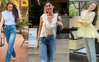 Quần jeans rất đơn giản nhưng sao Việt lại khéo mặc theo 10 cách long lanh, sang chảnh