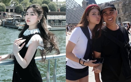 Soi 1 chi tiết trong ảnh đi Pháp của MC Quyền Linh và 2 con gái, mới thấy quan điểm dạy con của nghệ sĩ này nhất quán thế nào!
