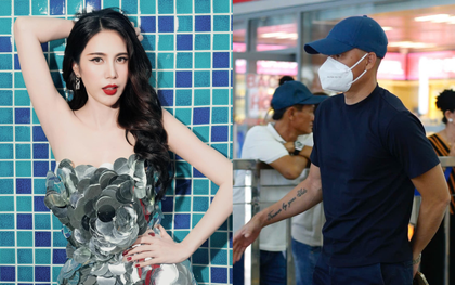 Tóm dính Công Vinh tại sân bay sau nửa năm ở ẩn, bịt khẩu trang kín mít, Thủy Tiên có lộ diện?