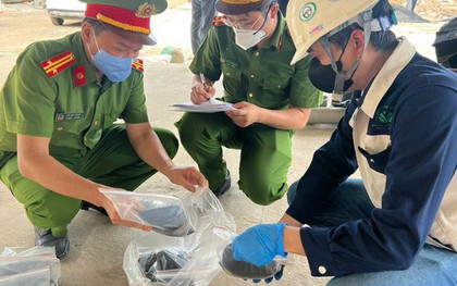 Chôn lấp trộm chất thải công nghiệp độc hại với số lượng đặc biệt lớn, tới hơn 1.600 tấn