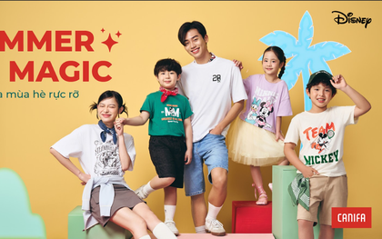 Khám phá mùa hè rực rỡ tại Canifa cùng loạt nhân vật Stitch nghịch ngợm, Doraemon và những người bạn!