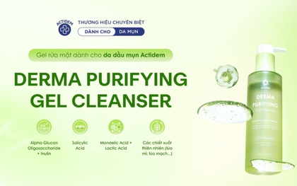 Feedback từ khách hàng dành cho sữa rửa mặt da dầu mụn nhạy cảm Actidem Purifying Gel Cleanser