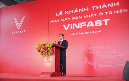 Vinfast khánh thành nhà máy sản xuất ô tô điện tại Hà Tĩnh