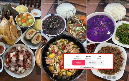 Không quay video cầu kỳ, 1 người dùng TikTok vẫn hút 86k followers nhờ ảnh đồ ăn: Netizen đồng loạt "phục sát đất" khi biết lý do