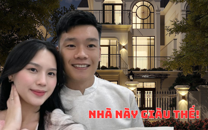 Choáng trước khung cảnh bên trong biệt thự lộng lẫy nhà Thành Chung, đến Văn Hậu, Duy Mạnh còn phải khen “đỉnh quá, giàu quá”