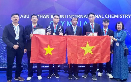 Việt Nam đạt thành tích xuất sắc tại Olympic Hóa học quốc tế Abu Rayhan Biruni