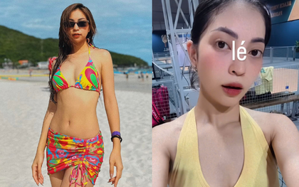 "Mối tình năm 17 tuổi" hot nhất làng bóng đá khoe visual sáng bừng sân pickleball, diện bikini nóng bỏng còn gây sốt hơn!