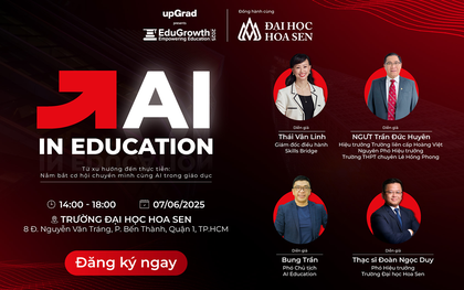 Lần đầu tiên, upGrad kết hợp cùng Trường Đại học Hoa Sen tổ chức diễn đàn chuyên sâu về AI trong giáo dục