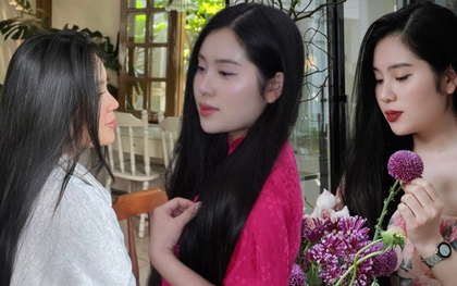 Từng bị hư tổn, gãy rụng cả búi do nhuộm tẩy tóc, cô nàng "hồi sinh" mái tóc nhờ bước ủ tóc tại nhà
