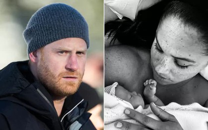 Hồi ức xúc động của Vương tử Harry về ca "vượt cạn nghẹt thở” của Meghan khi hạ sinh Công chúa Lilibet