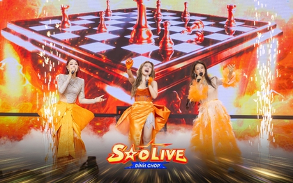 Sân khấu Sao Live Đỉnh Chóp: Minh Hằng múa mưa slay hết nấc, Bùi Lan Hương và Dương Hoàng Yến khoe vocal đỉnh cao