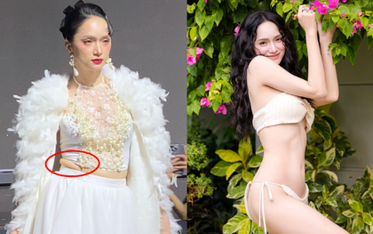 Hương Giang lộ "bé mỡ" núng nính trên sàn diễn, khác xa ảnh bikini "đốt mắt" tự đăng