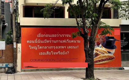 Quán cà phê Việt gây phẫn nộ dư luận Thái vì biển hiệu hàm ý "mỉa mai", động thái sau đó thế nào?