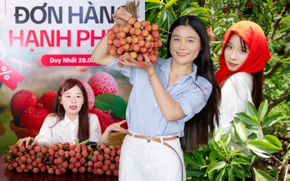Khi dàn KOL livestream bán vải ngay tại vườn Lục Ngạn: Ngọc Kem, Út Lanh.... nói về những kỷ niệm khó quên