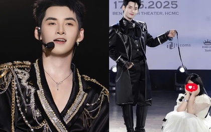 Anh trai Hùng Huỳnh tạo dáng "nhạy cảm" với fan nữ: Netizen chia 2 phe bùng nổ tranh cãi