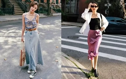 Chân váy cũng có thể giúp nàng trẻ ra 5 tuổi nếu chọn đúng 5 mẫu sau đây