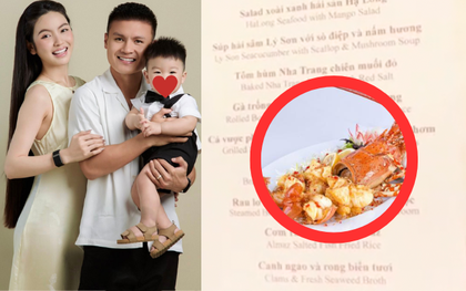 Quang Hải - Chu Thanh Huyền chi tiền "khét lẹt" tổ chức sinh nhật cho con trai hoàng tráng ngang lễ cưới, thực đơn sang - xịn!