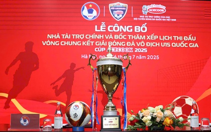 VCK U15 Quốc gia: Hà Nội chạm trán đương kim vô địch PVF