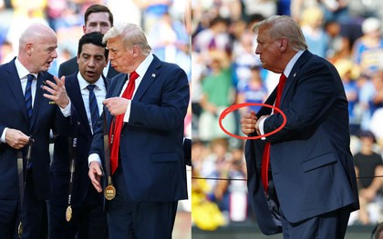 Ông Donald Trump lại gây chú ý với khoảnh khắc tại FIFA Club World Cup 2025
