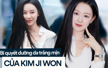 Món nước không đường, không muối được Kim Ji Won chăm uống để da trắng mịn, căng mọng collagen, ưu ái trữ đầy tủ lạnh dùng dần