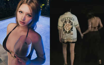 Xoài Non khoe body sexy bỏng mắt, tình tứ với Gil Lê mặc kệ lùm xùm pass đồ