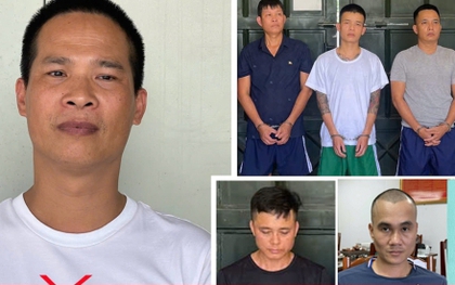 Bắt 8 giang hồ cộm cán xứ Thanh trong băng nhóm tội phạm do Ý "Ẻng" cầm đầu