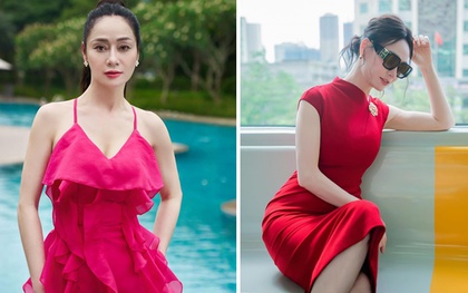 “Mẹ chồng Phương Oanh” thời trẻ đẹp sắc nước hương trời, U50 vẫn sở hữu vóc dáng nuột nà khó tin