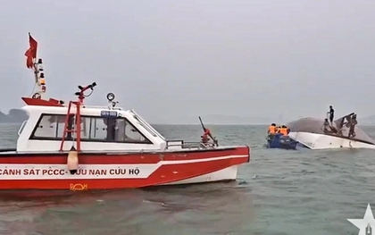Vụ lật tàu tại Quảng Ninh: Thủ tướng yêu cầu khẩn trương tìm kiếm cứu nạn, khắc phục hậu quả