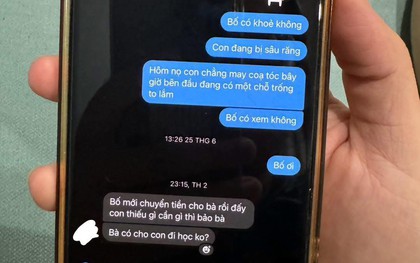 Bé gái 10 tuổi nhắn tin cho bố, 1 tháng sau mới được trả lời: Nhiều phụ huynh tức giận khi đọc được câu đầu