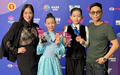 Con trai Khánh Thi - Phan Hiển lại xuất sắc giành huy chương châu Á, dân tình trầm trồ "con hơn cha" đây rồi