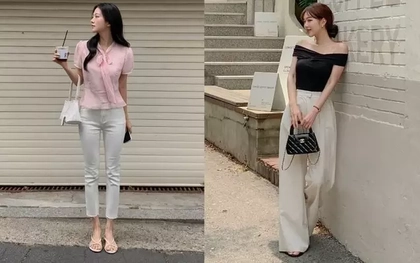 4 mẫu quần dài hoàn hảo để phối cùng giày bệt: Không hề "dìm" chiều cao, thậm chí còn giúp dáng đẹp hơn hẳn