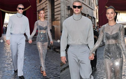 Nàng WAG mặc đồ xuyên thấu trên phố gây sốt MXH, dáng cực nuột sau khi bí mật sinh con cho cầu thủ nổi tiếng